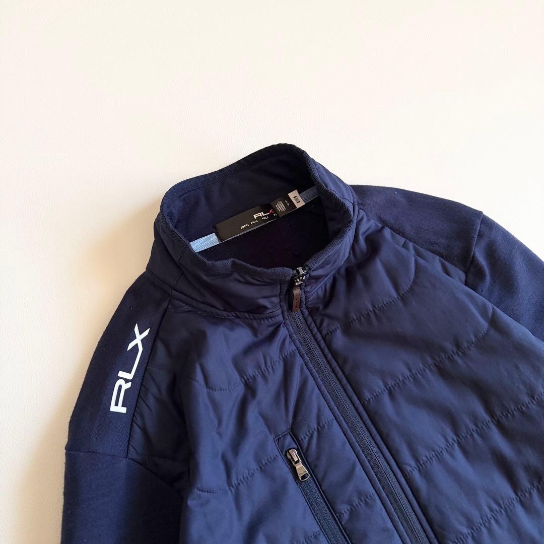 現行QR 【RLX】 ハイブリッド中綿ジャケット ネイビー メンズM相当