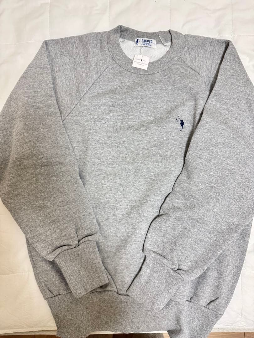 【新品タグ付き】フクゾー　スエットシャツ　Lサイズ　FUKUZO トレーナー
