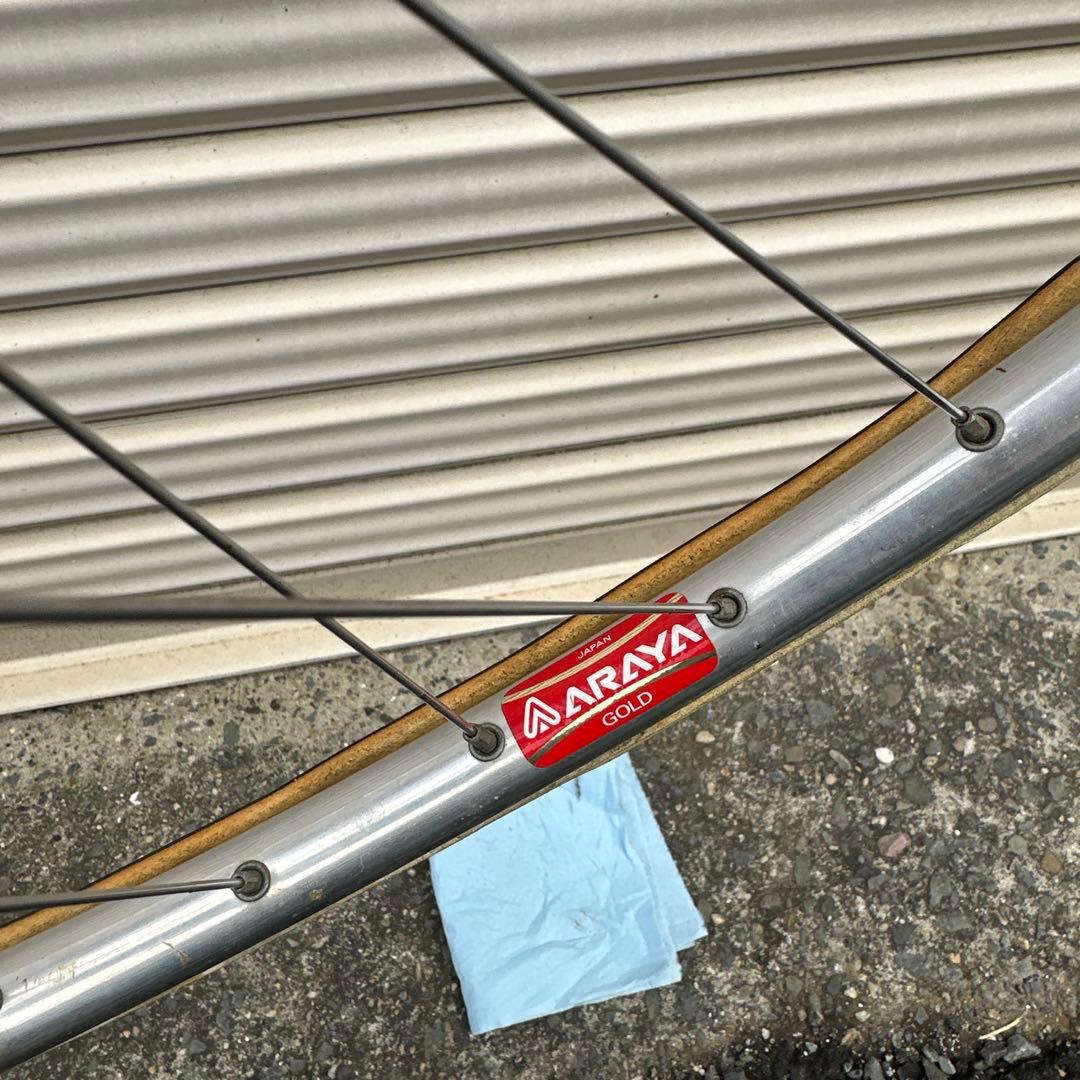 シマノ　デュラエース　アラヤ　njs 完組ホイール ゴールド シルバー ブラック