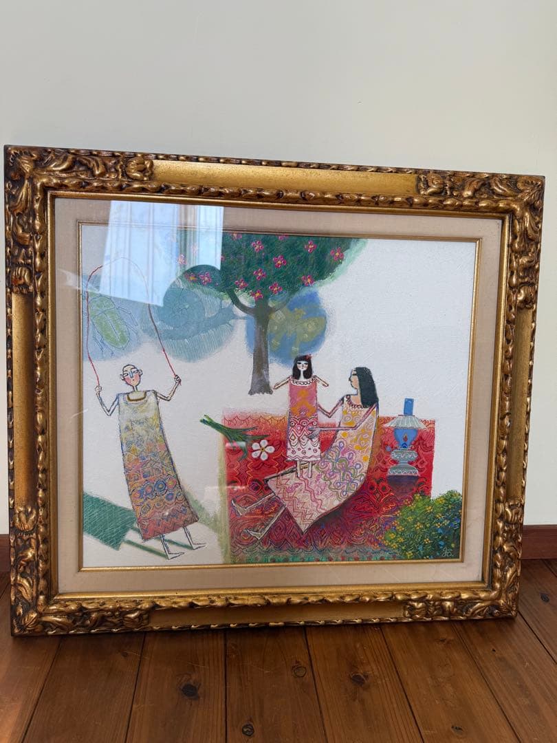 【正田壌】人形　F10号