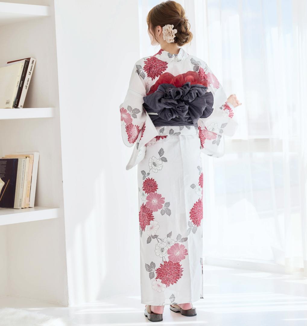 【25日発送26AM指定】新品 浴衣 セット 黒 Y5-16