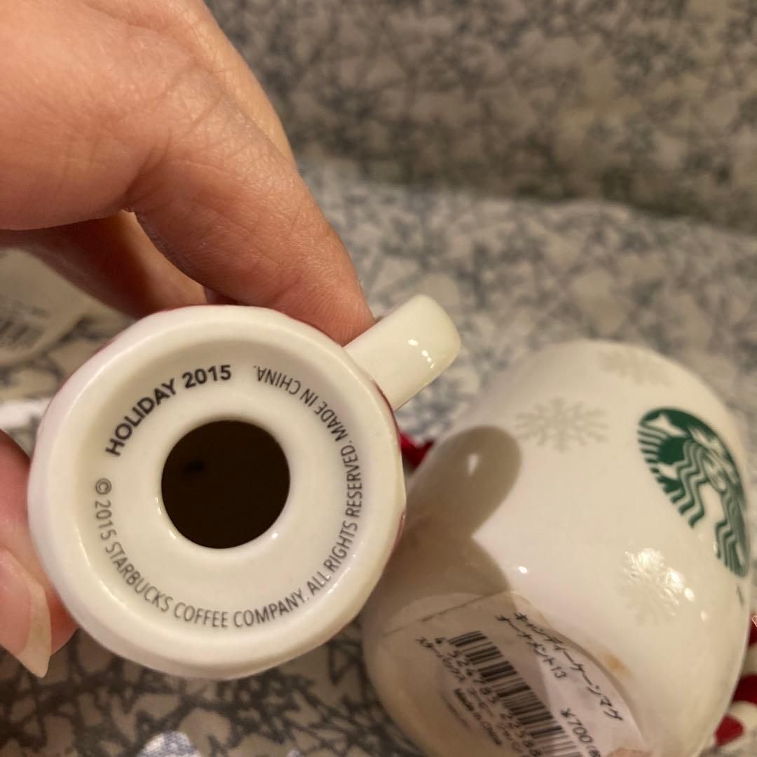 スターバックス　クリスマスオーナメントセット　ベアリスタ　ハリネズミ　トナカイ