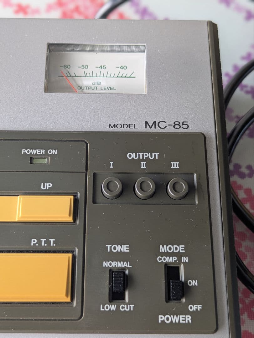 229 KENWOOD/ケンウッド スタンドマイク/ 卓上マイク MC-85