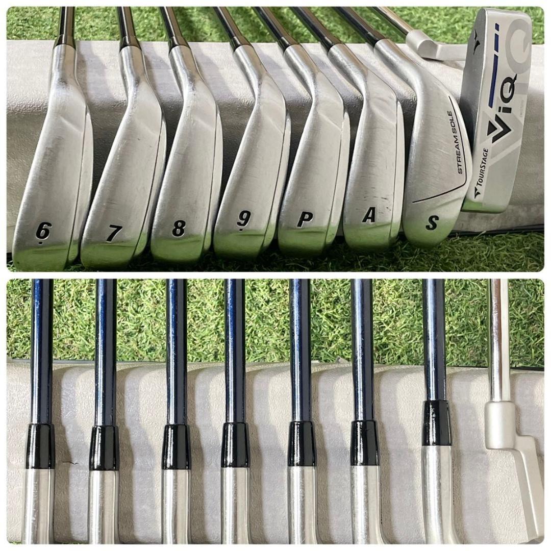 ツアーステージ ViQ 2021年モデル ゴルフクラブセット SR 13本 右用