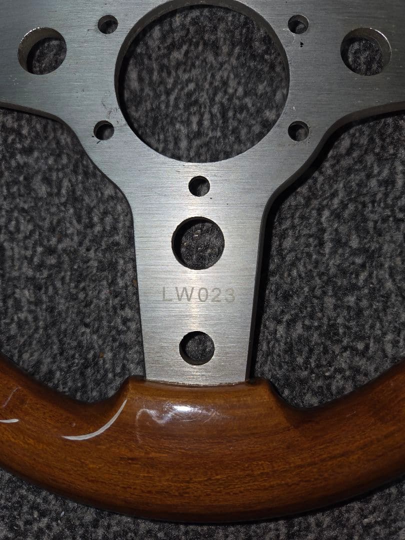 水野ワークス ウッドステアリング 28パイ