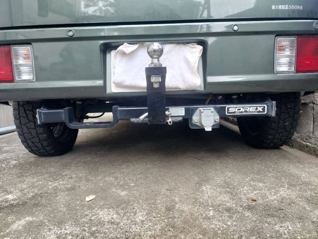 SOREX　ヒッチメンバー、innoルーフキャリアのセット 横浜市出品