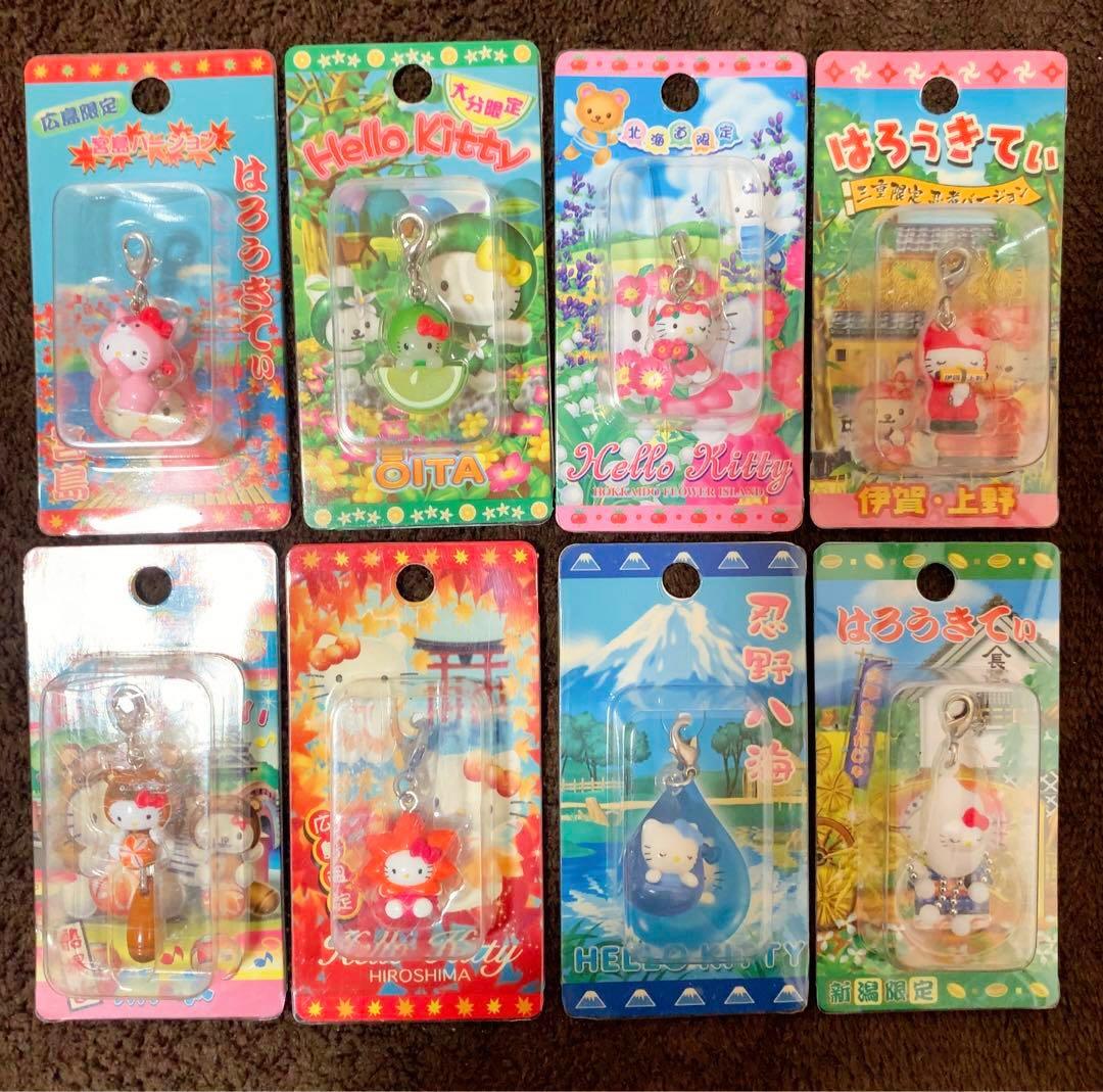 ご当地キティ　60個　根付　ロリータ/新宿キティ 栃木いちごペン等　レア多数