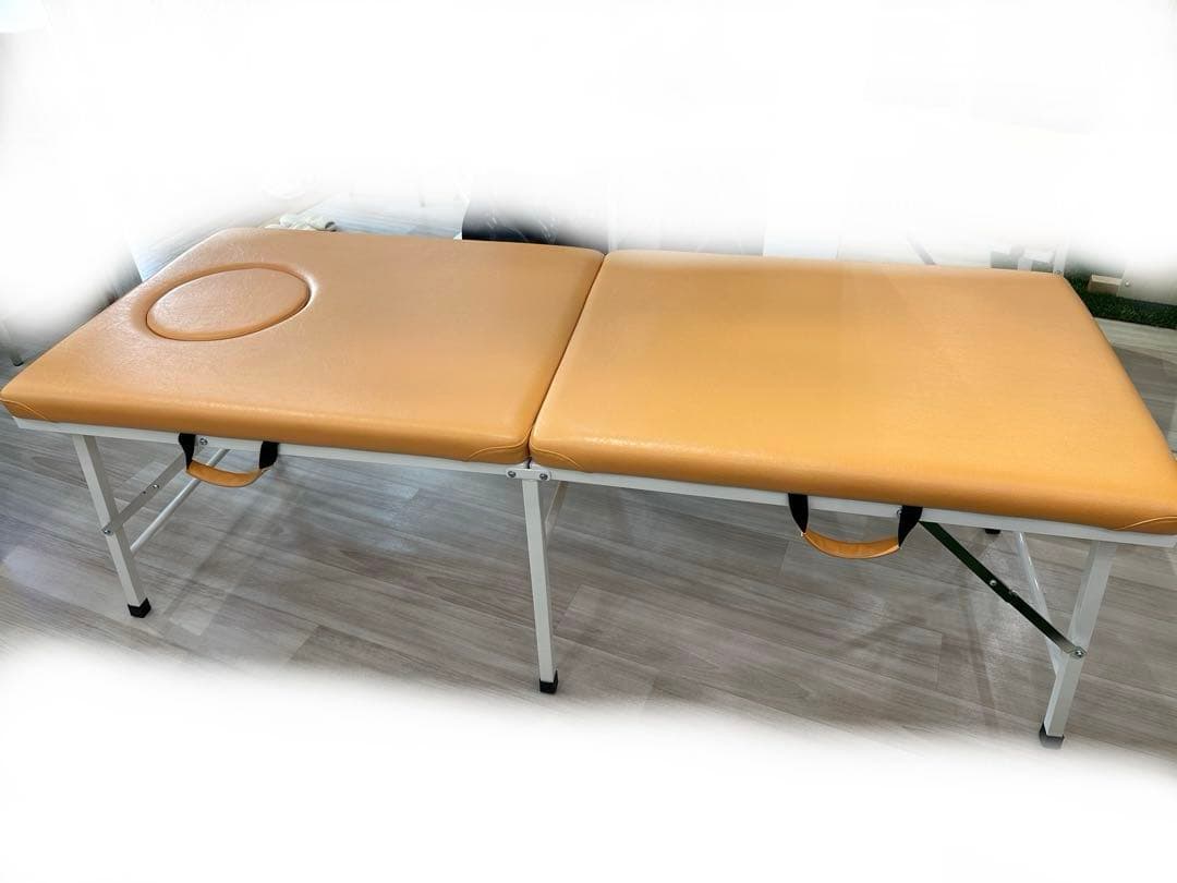 【週末限定値下げ】高田ベッド　折りたたみベッド　埋込式フェイスマット