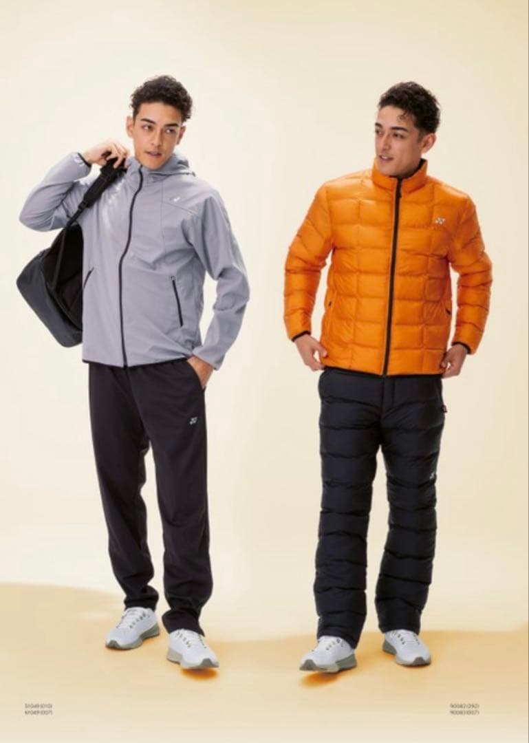 YONEX フード付きジャケット JP M グレー