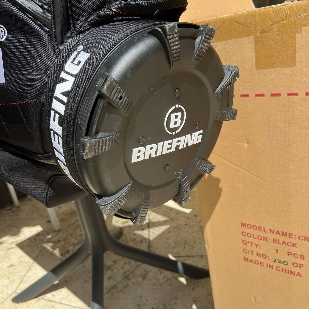 ブリーフィングゴルフ キャンディバック　cr-3 ブラック 9.5インチ