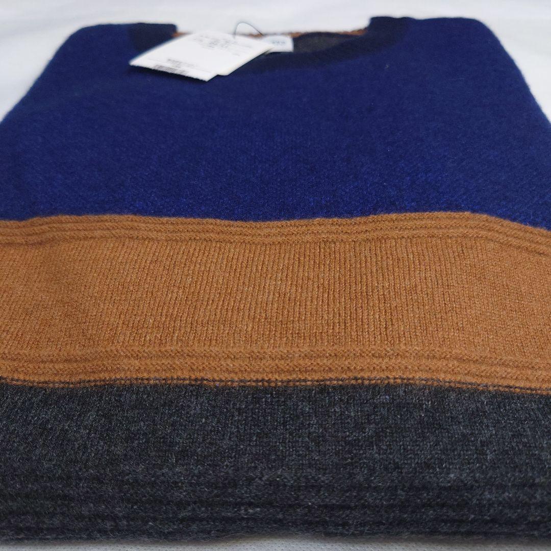 タケオキクチ　【カシミヤ】フルカシ パネル柄 ニット