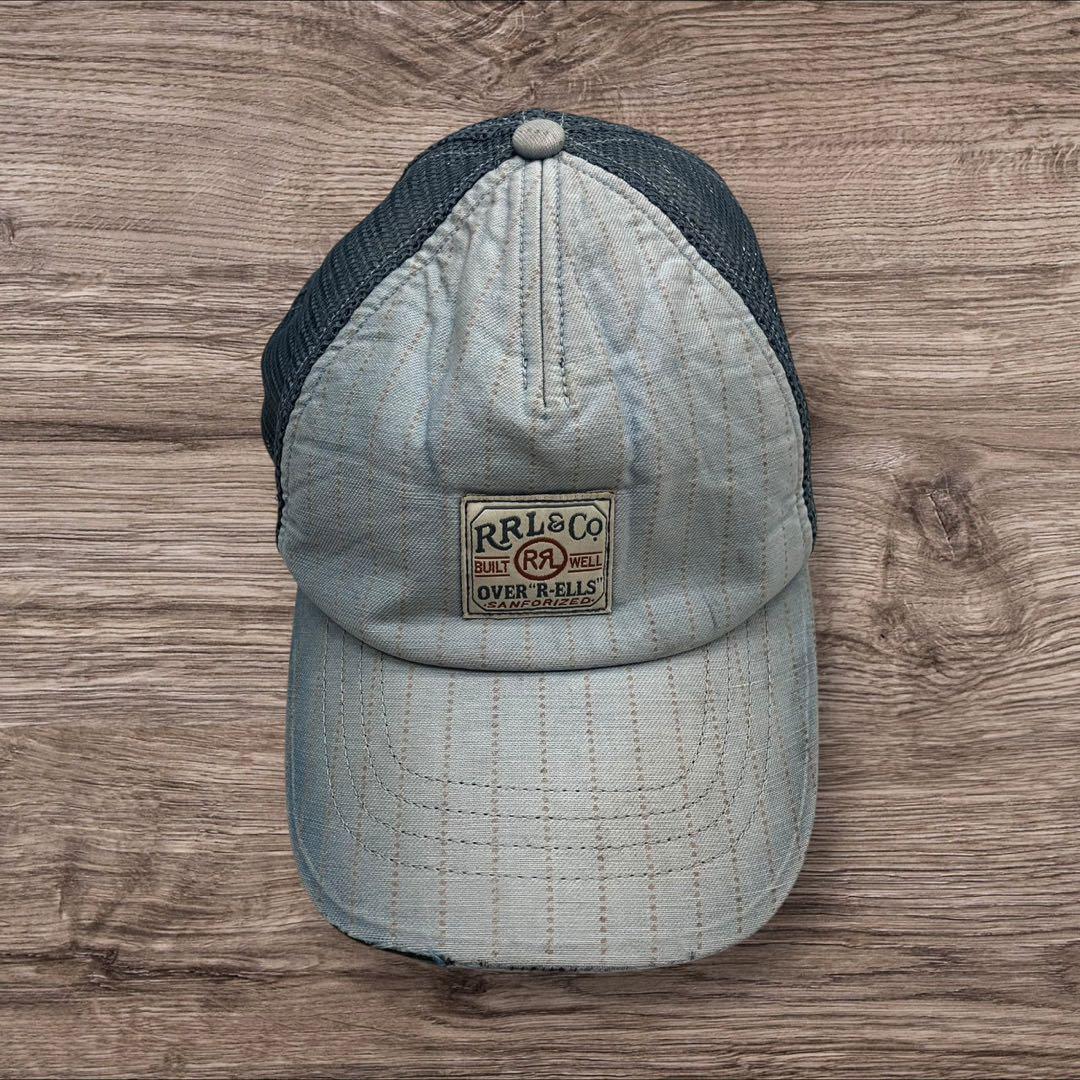 まとめ　 ダブルアールエル デニム キャップ 帽子 メッシュ トラッカー