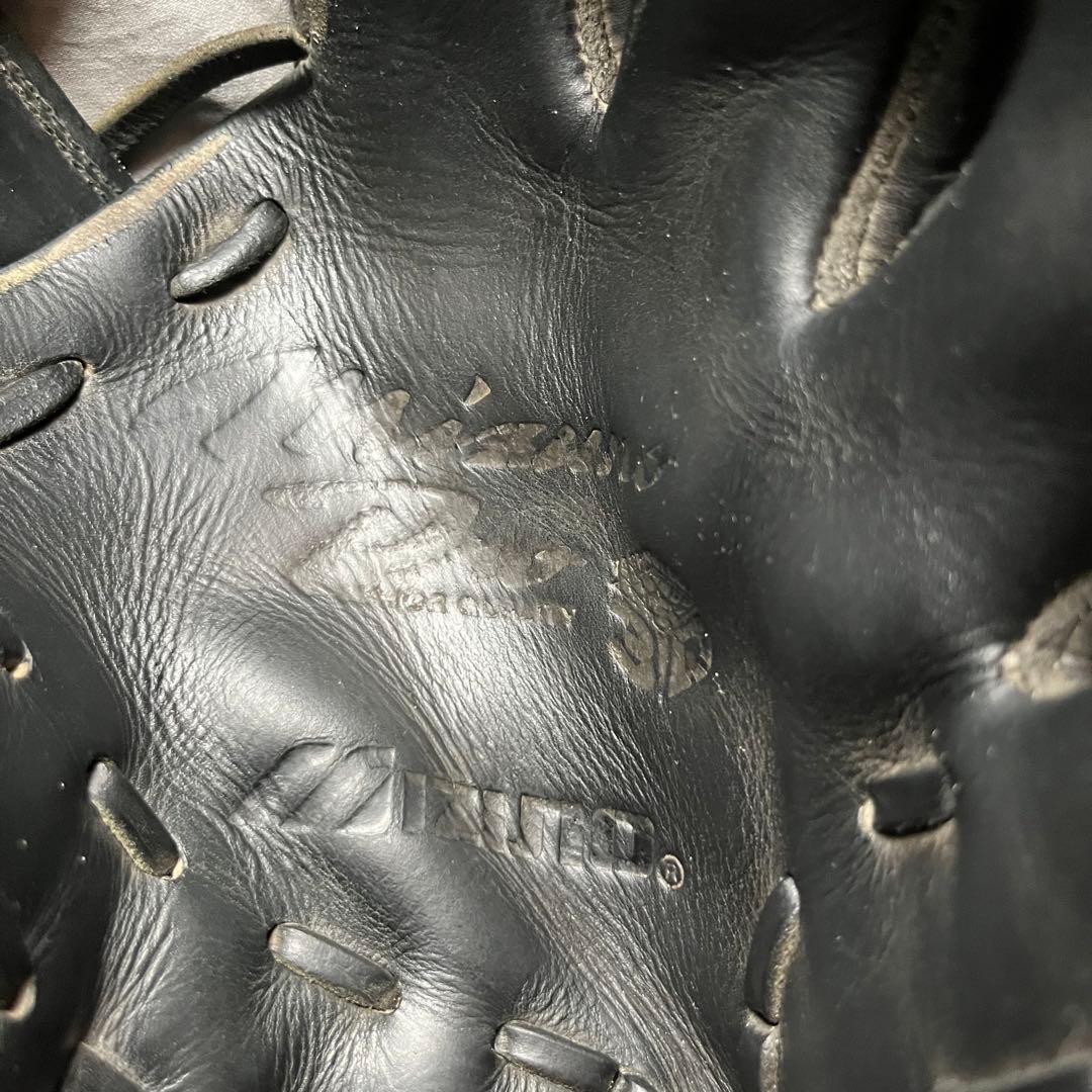 90s ミズノプロ　ビッグM キップレザー　3Dテクノロジー　硬式内野用グラブ