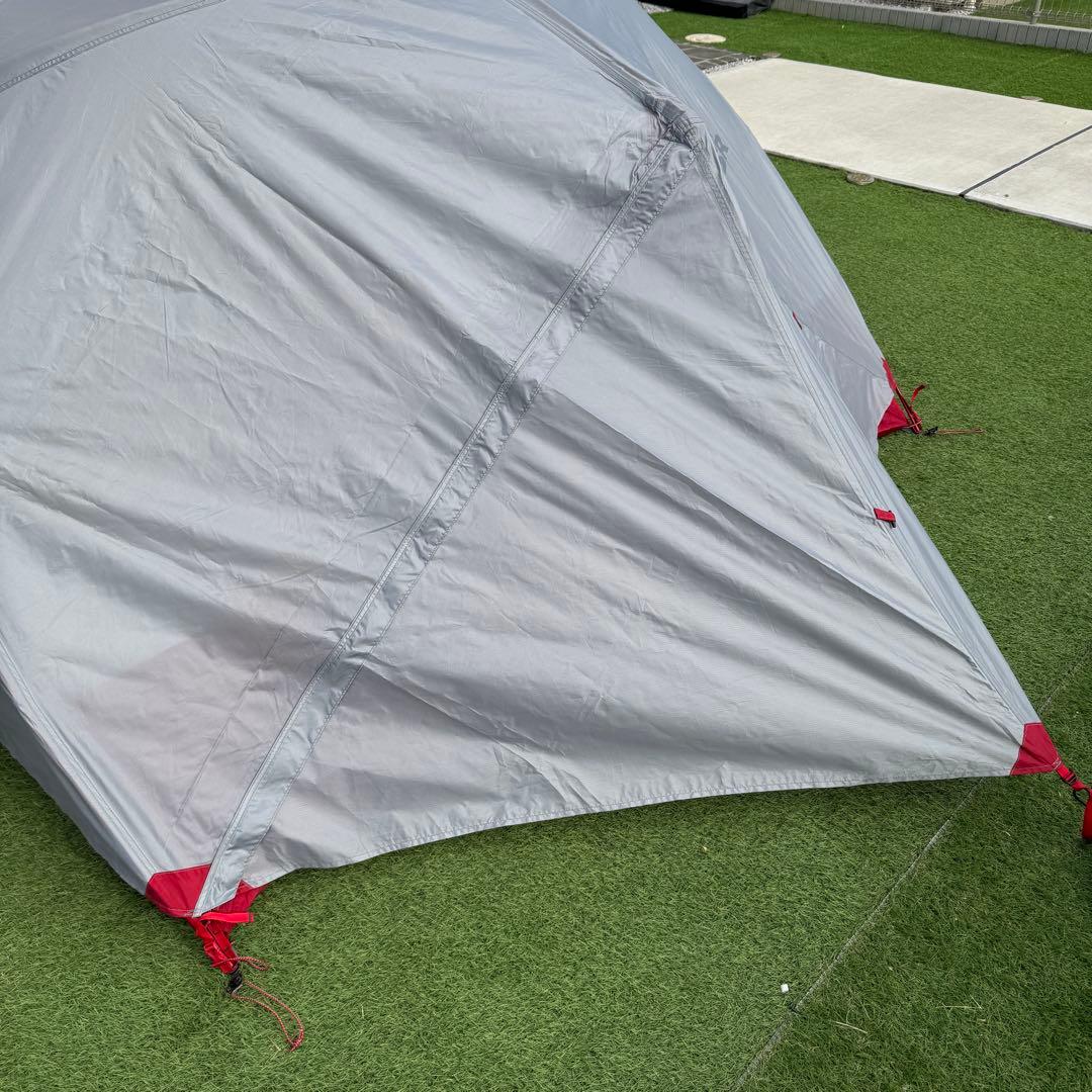 美品 MSR エリクサー3 フットプリント付き テント