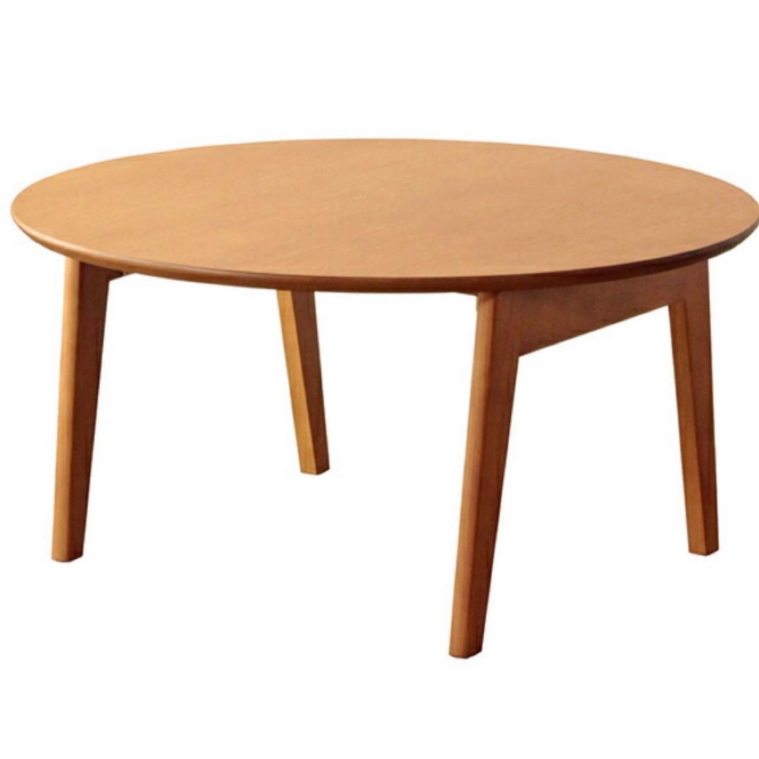 送料無料　丸テーブル　座卓　ローテーブル