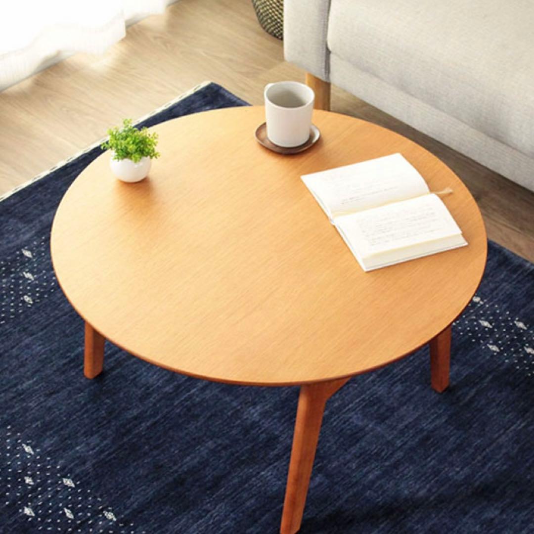 送料無料　丸テーブル　座卓　ローテーブル