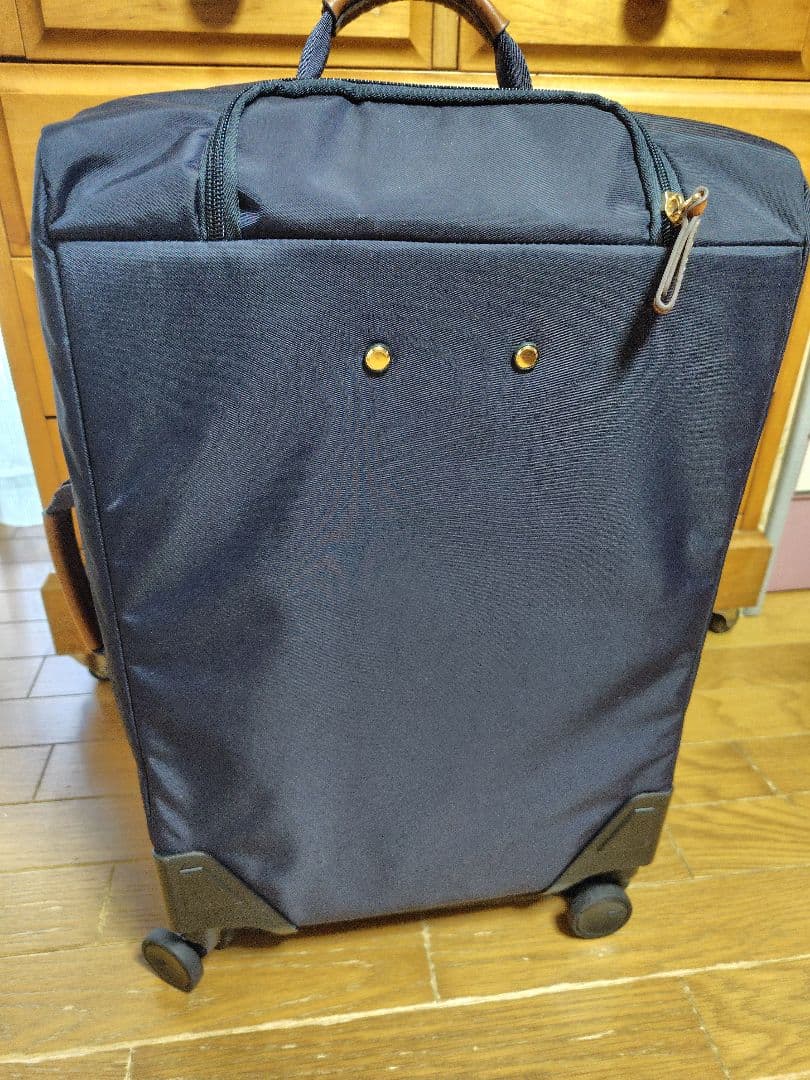 BRICS 　ネイビー ソフト キャリーカート スーツケース