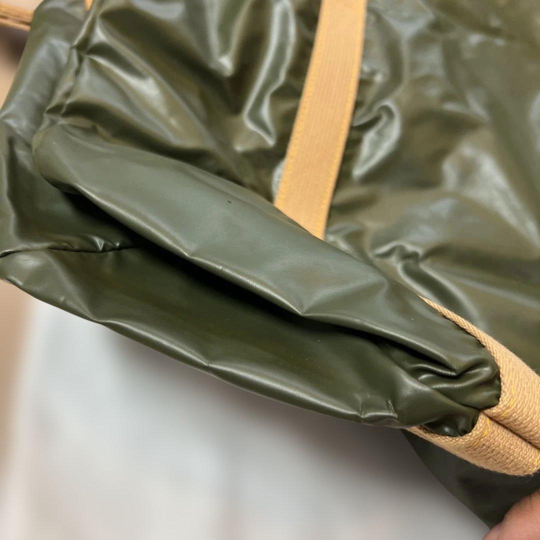 HUNTING WORLD ボストンバッグ バチュークロス モスグリーン 大容量