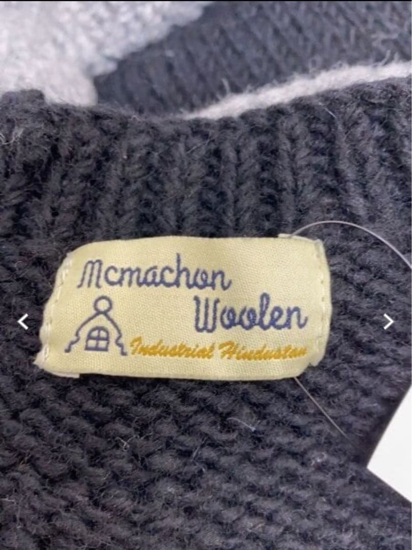 niche.／macmahon knitting mills ボーン ニット