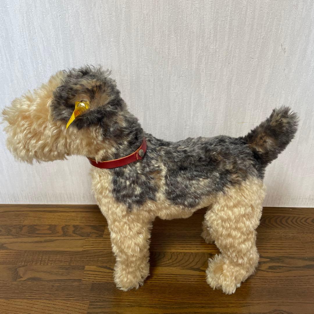 Steiff テリア　ぬいぐるみ