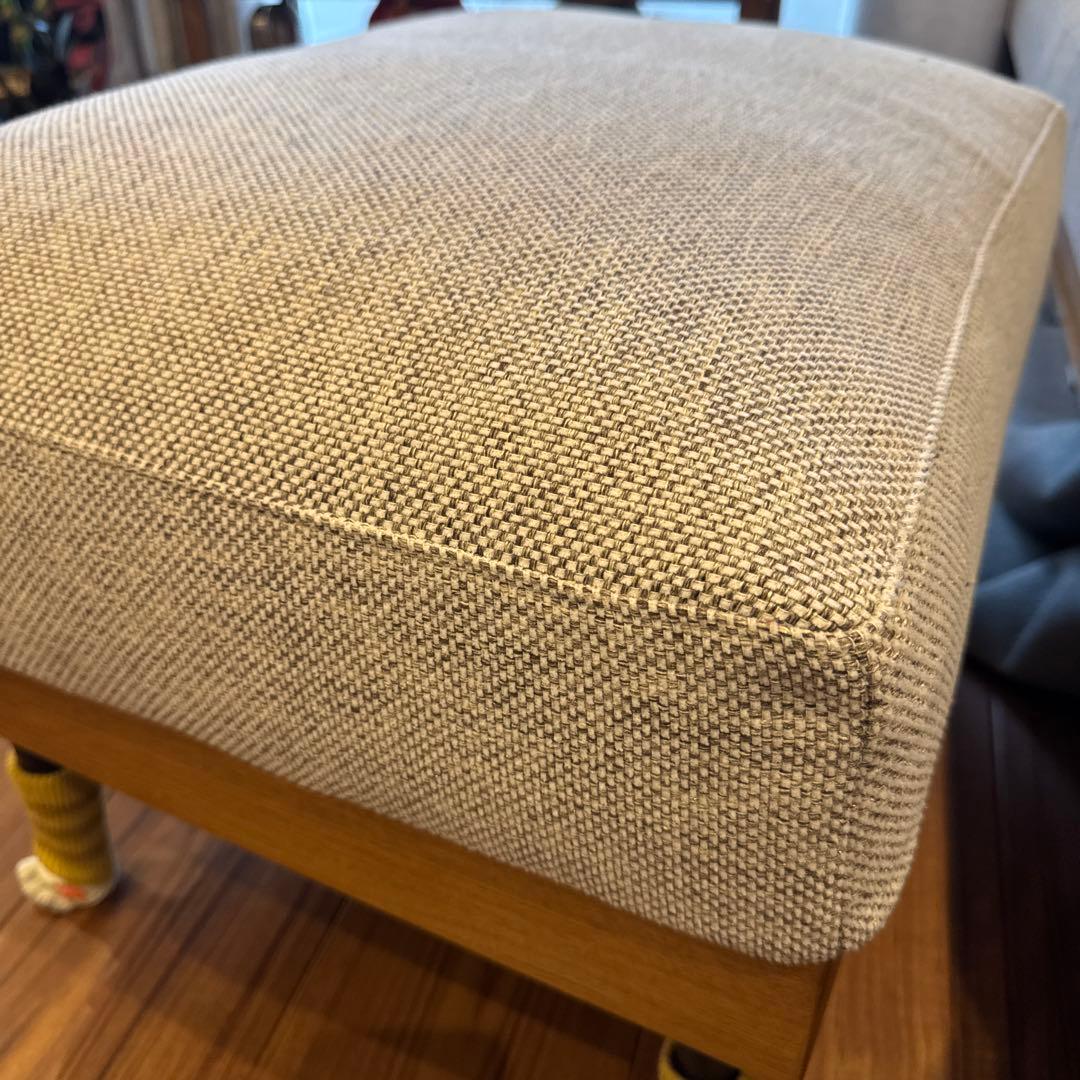 【送料込】【直接引き取り可】 unico TREL カバーリングオットマン