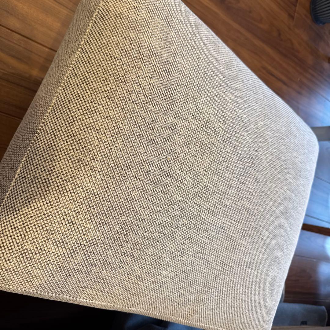 【送料込】【直接引き取り可】 unico TREL カバーリングオットマン