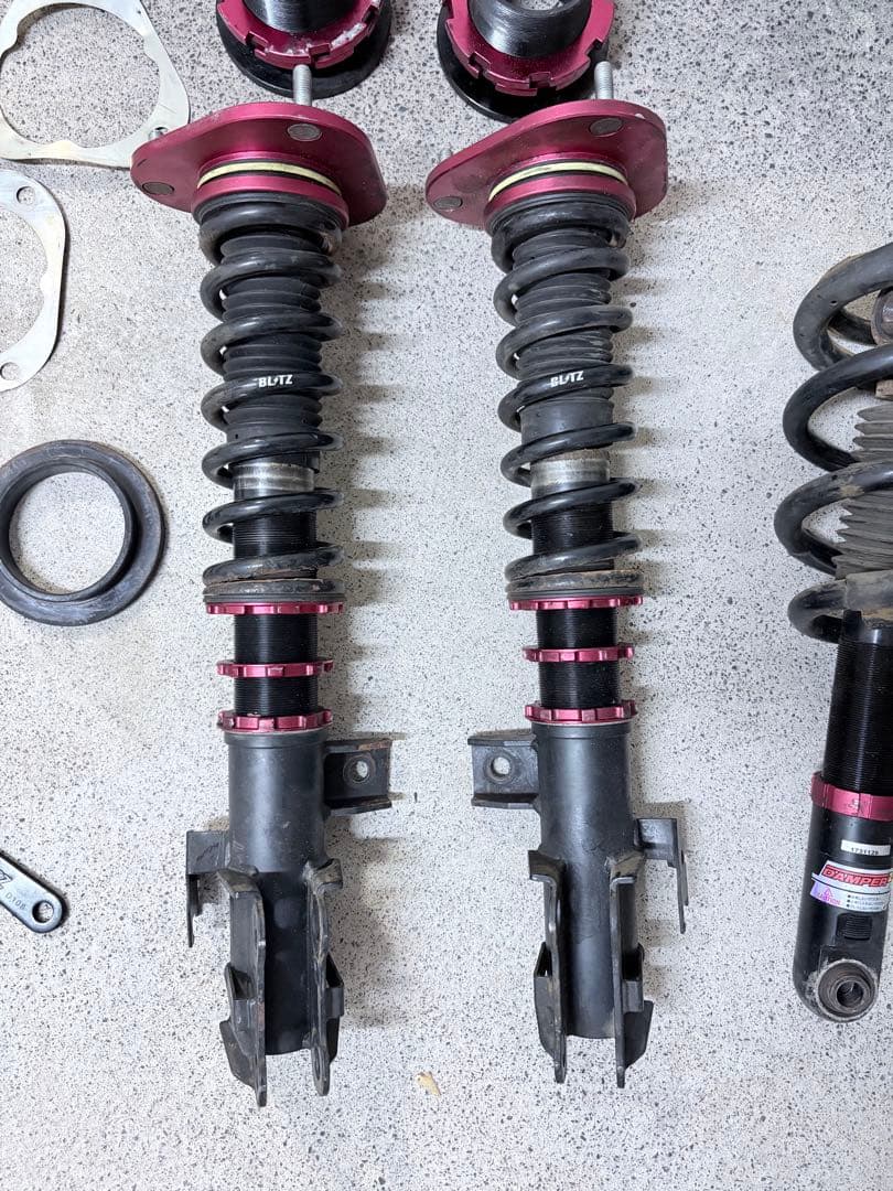 30後期アルファード　ヴェルファイア BLITZ 車高調