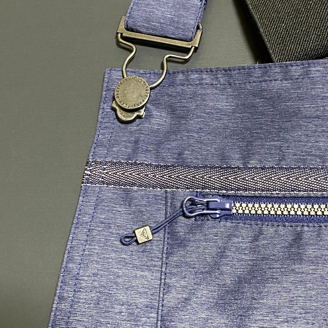 極美品 ROXY スノーボード ビブパンツ 中綿 裏起毛 レディース Sサイズ