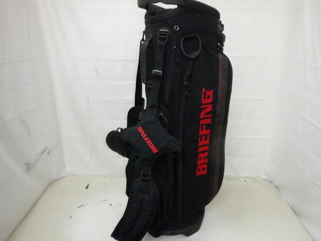 BRIEFING★CR-4 #02★ブリーフィング★美品★スタンド★BK×RED