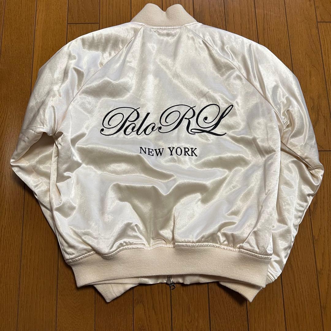 【美品】Polo Ralph Lauren サテン スカジャン
