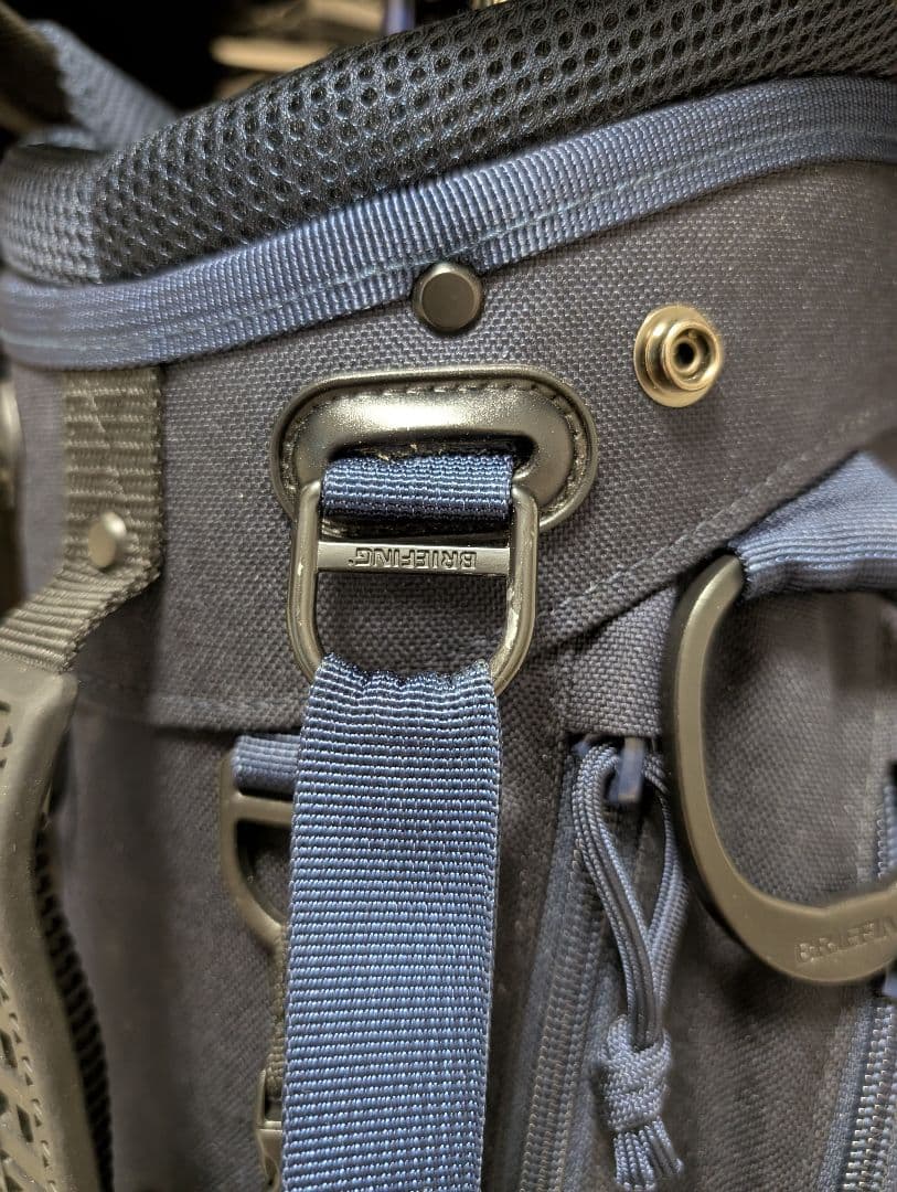 【美品】BRIEFINGGOLF CR-4 #02 キャディバッグ ネイビー