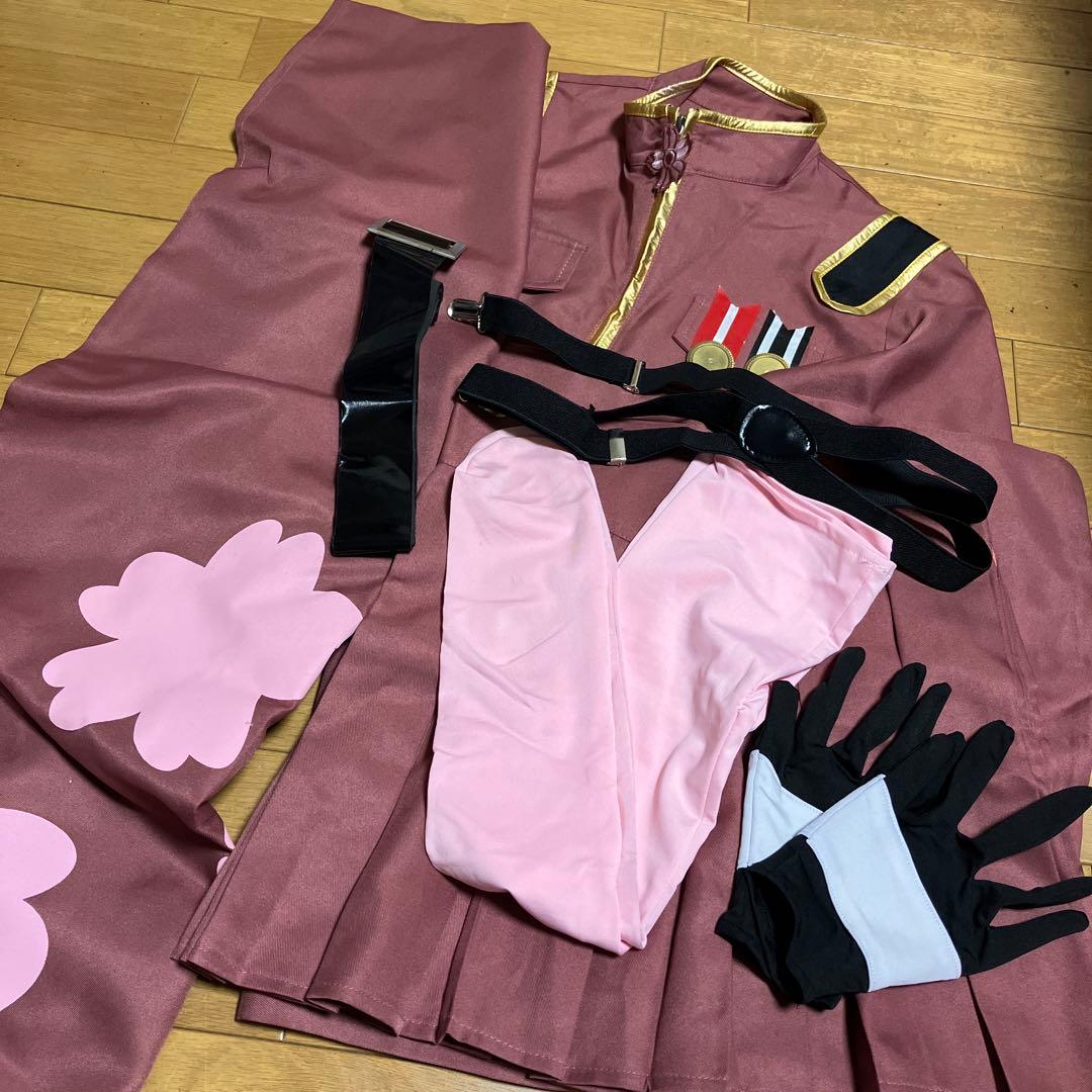千本桜 初音ミクコスプレ衣装+靴+ウィッグセット