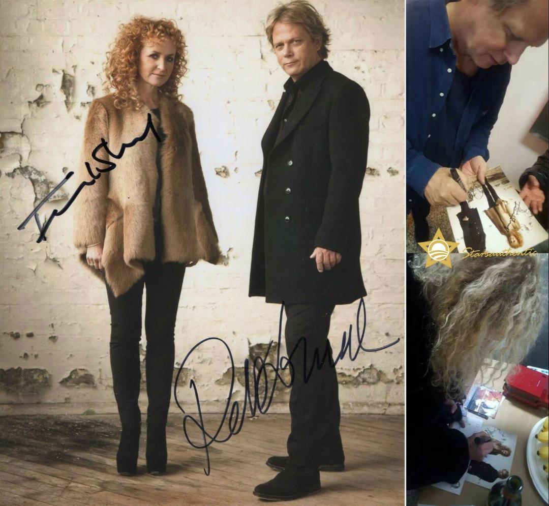 直筆サイン入り写真 シークレット・ガーデン バンド/フレームなし/SA鑑定済