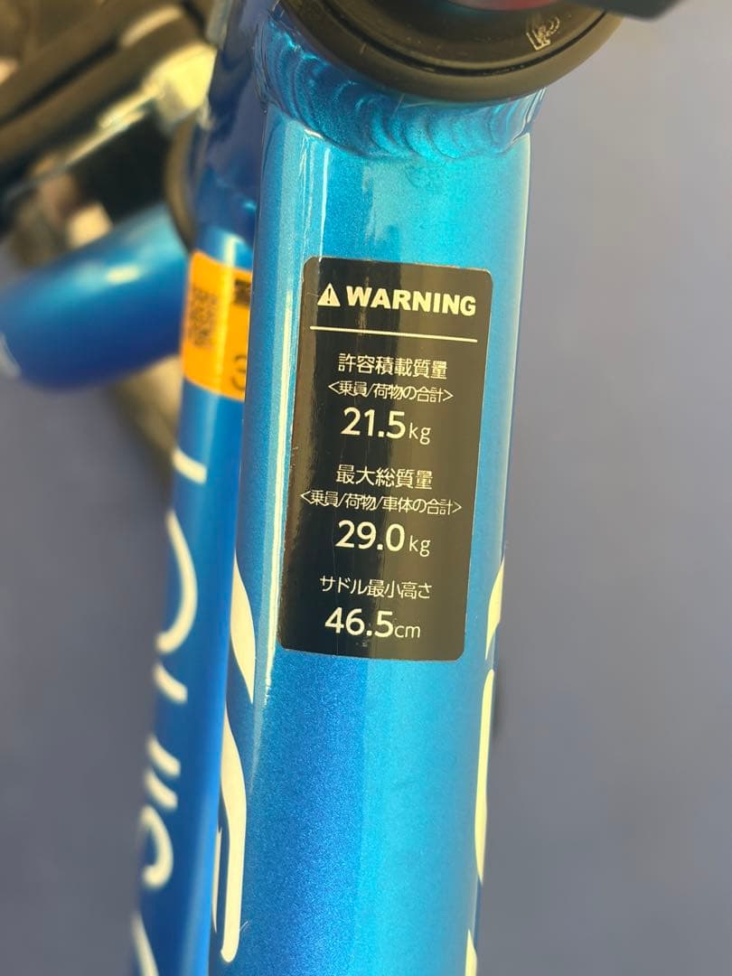 LOUIS GARNEAU ルイガノ キッズ ブルー 16インチ【美品】