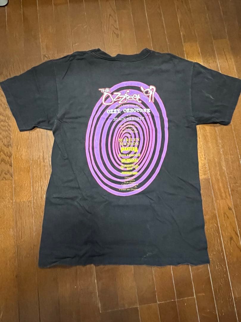 1997年Ozzfest オズフェスオズボーン　ロックTツアーTヴィンテージT
