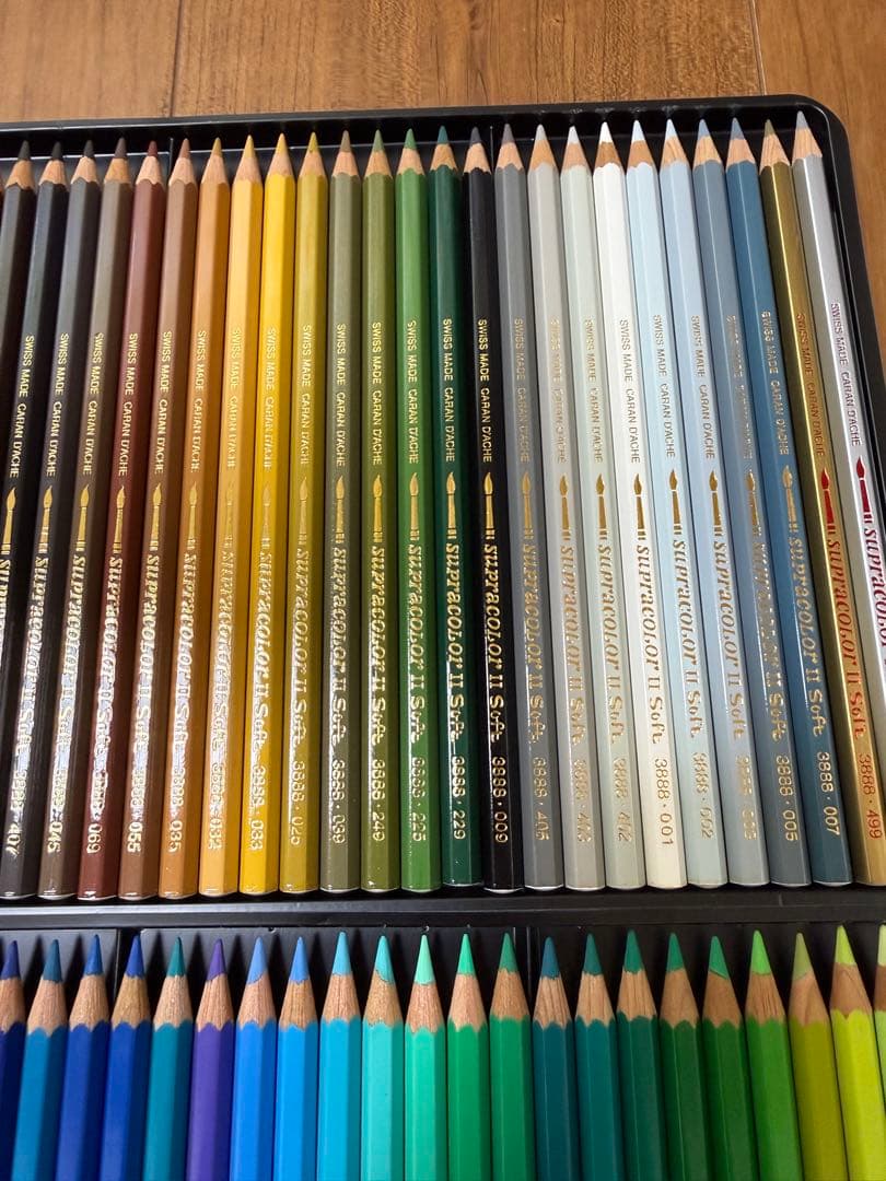 カランダッシュ スプラカラーソフト 80色 新品未使用 缶ケースなし 色鉛筆のみ