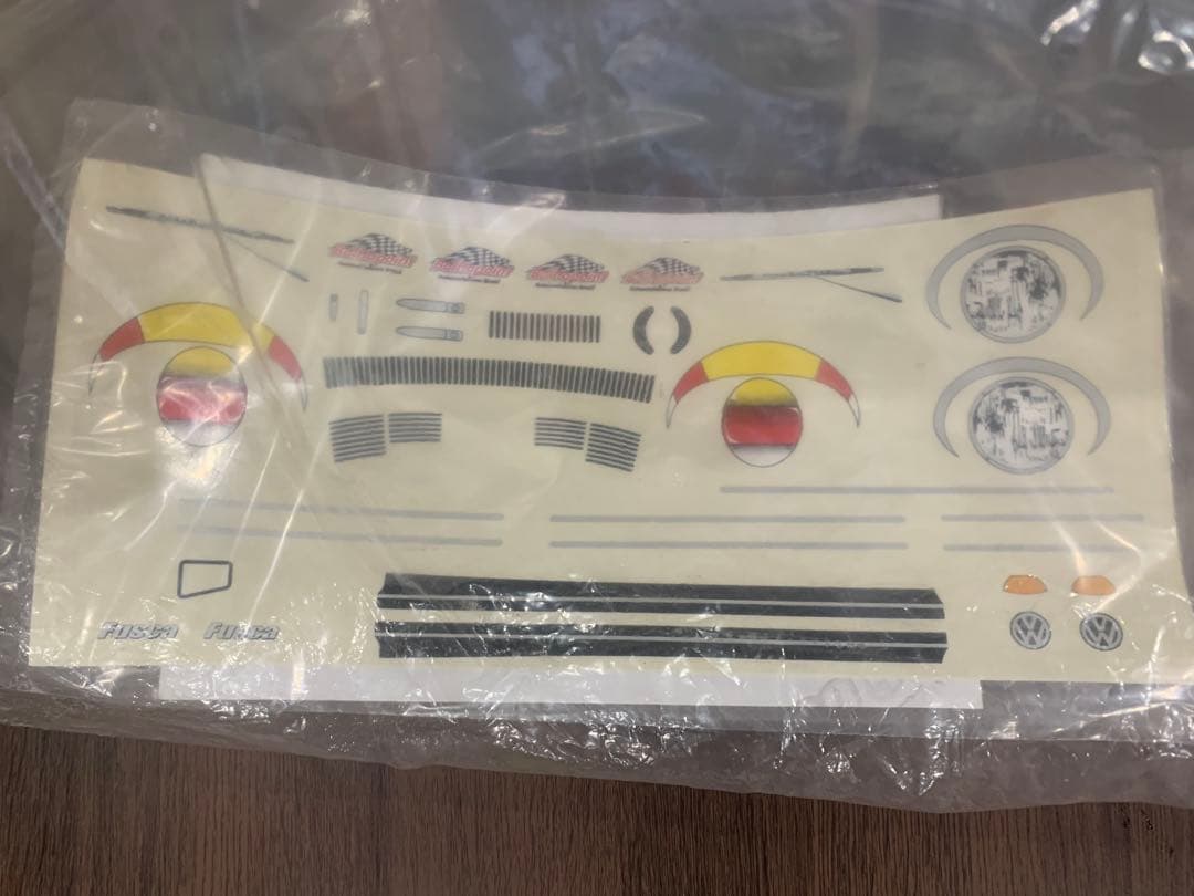 バブルポイントRC 1/10 ボディ、ホイールセット