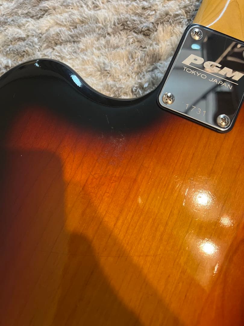 k.nyui ジャズマスター　KNJM 3TS エレキギター