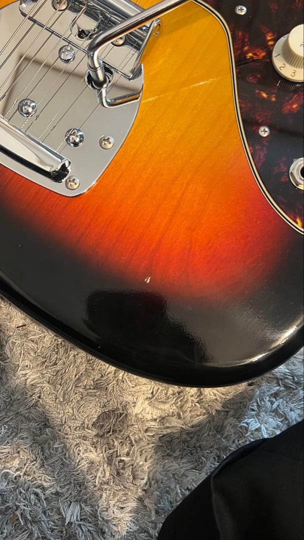 k.nyui ジャズマスター　KNJM 3TS エレキギター