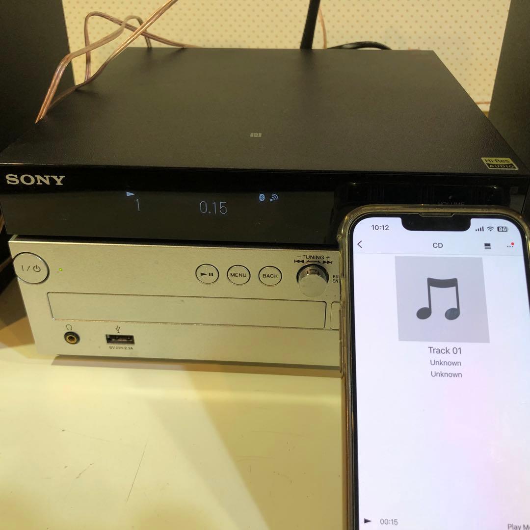 ソニー マルチオーディオコンポ CMT-SX7 AirPlay ハイレゾ対応