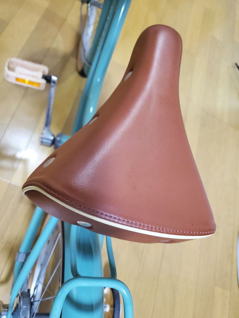 超美品HACCHI 子供用自転車 ミントグリーン