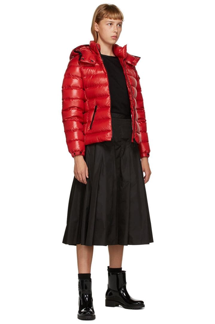 P*୧様 MONCLER ブラック ラバーシューズ