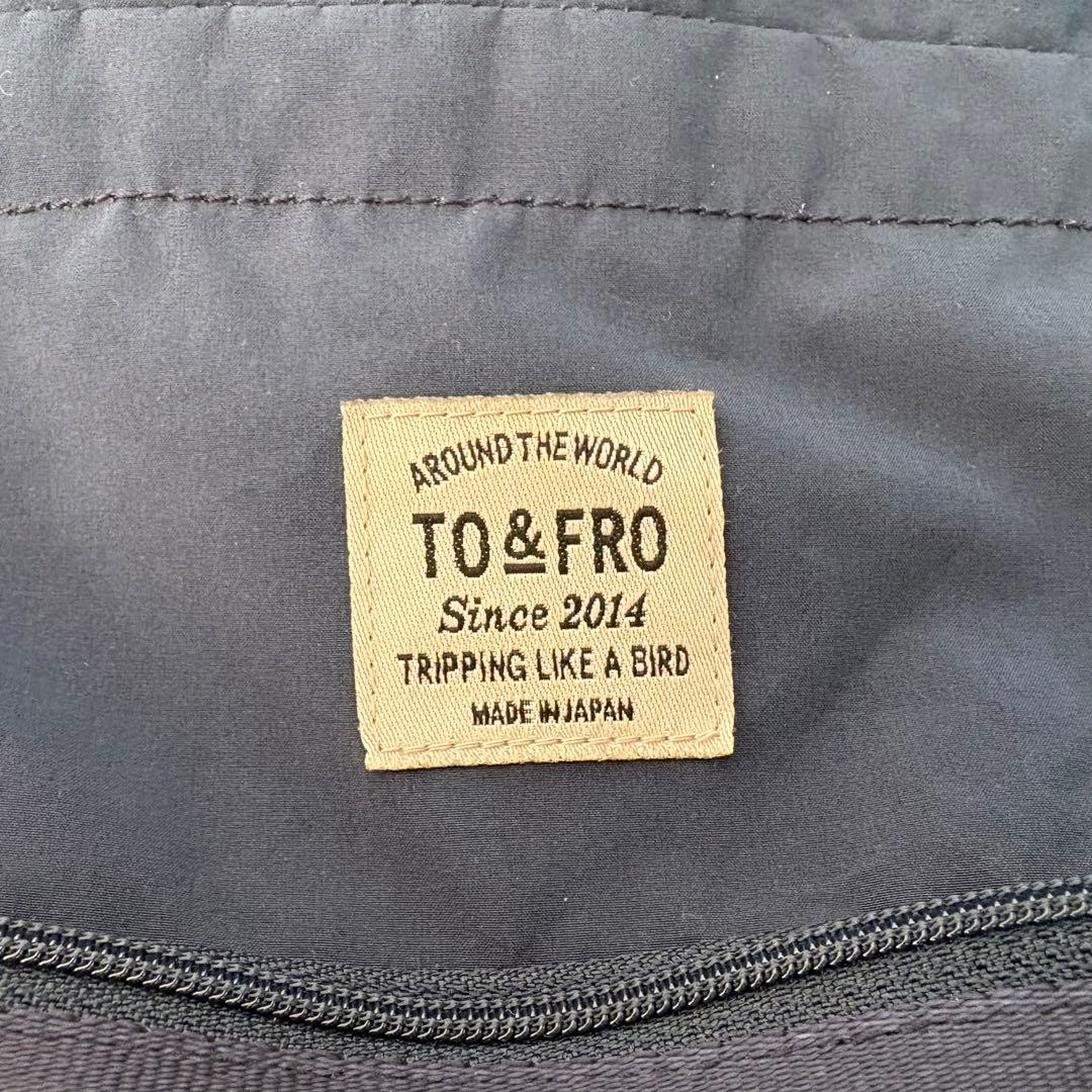 to&fro ボストンバッグ　トゥーアンドフロー