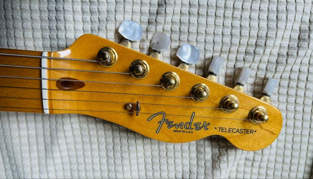 極希少 Fender USA Telecaster 60th 極上キルトトップ