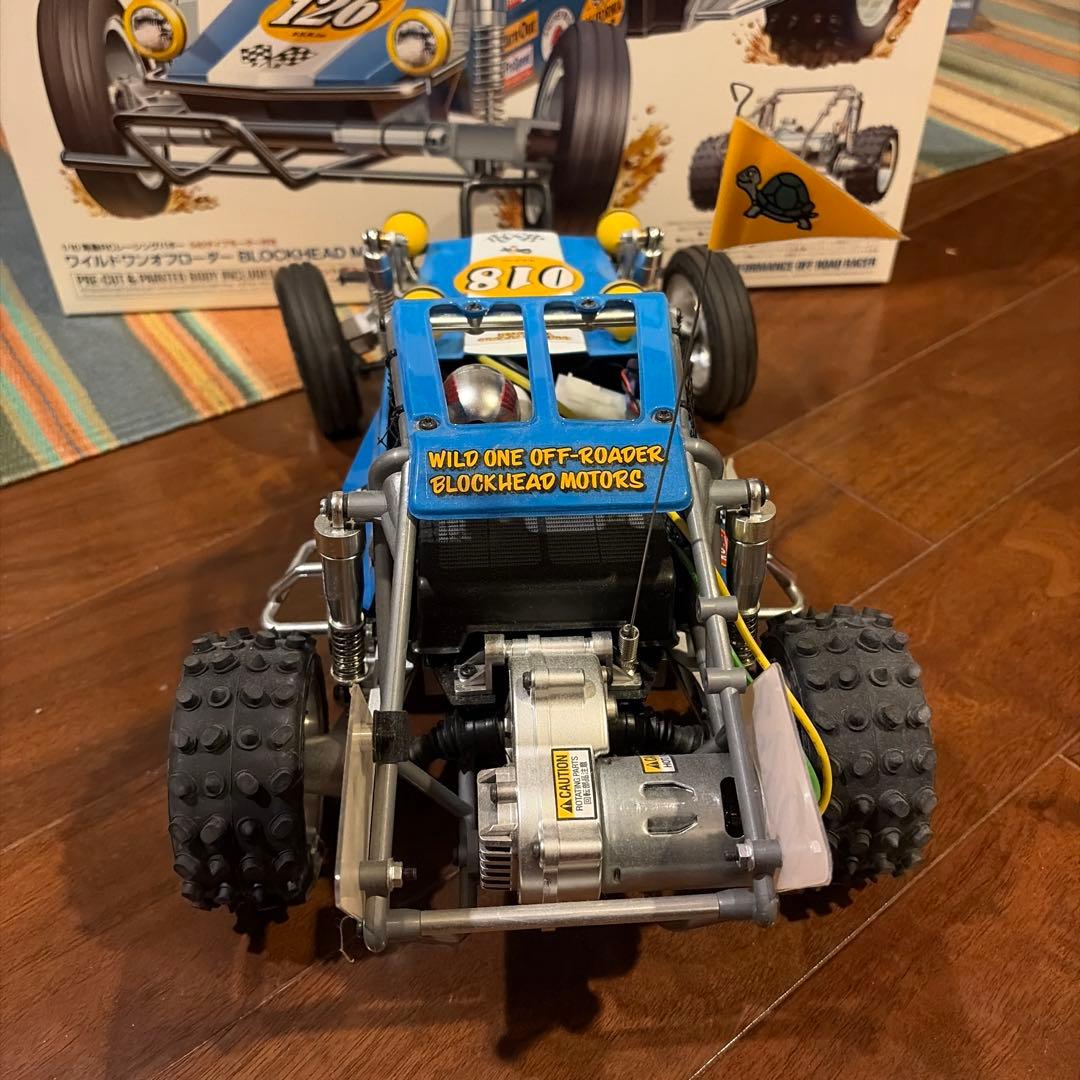タミヤ　ワイルドワンオフローダー　ブロックヘッドモータース　車体のみ