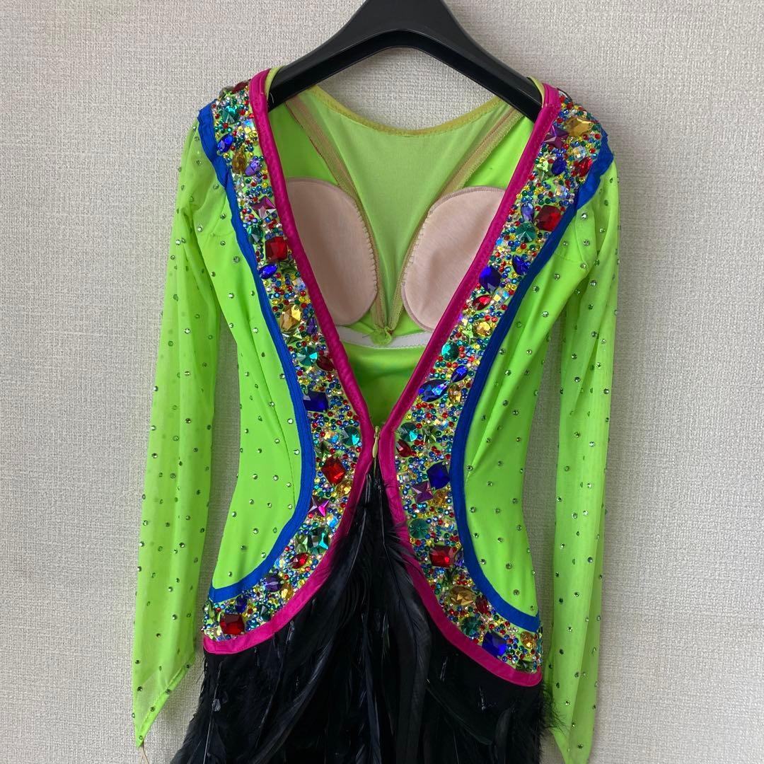 『最終値下げ』社交ダンス　ヤナギダダンスウェアーオーダーラテンドレス