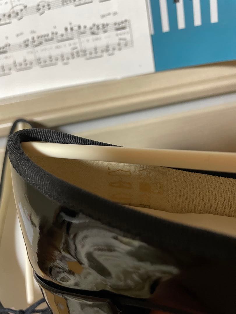 新品未使用　Repetto ブラック バレエシューズ　カミーユ　36.5