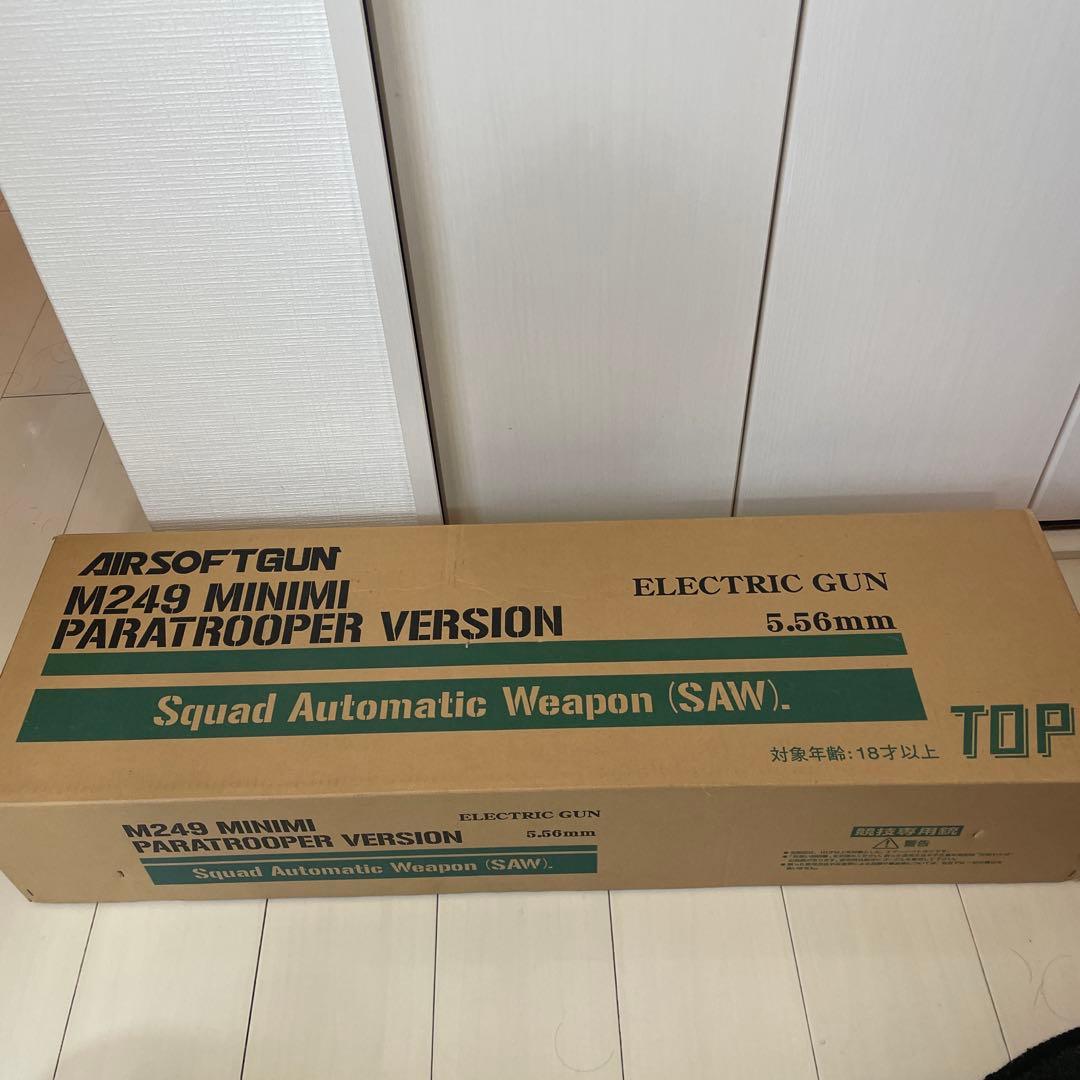 値下げ！！TOP JAPAN製電動ガンM249 絶版！希少！