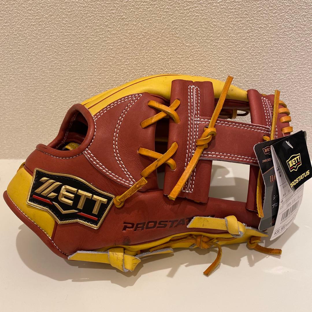 【ryo 】ZETT 内野手用グローブ プロステイタス 今宮モデル