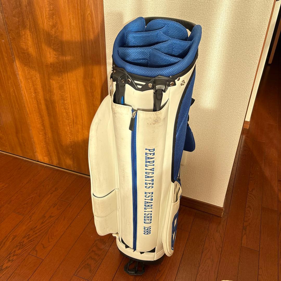パーリーゲイツ　キャディバッグ　スタンド式　9.5型　5分割　おまけ付き！